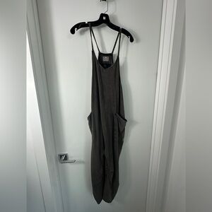 FP Movement by Free People Charcoal Jumpsuit